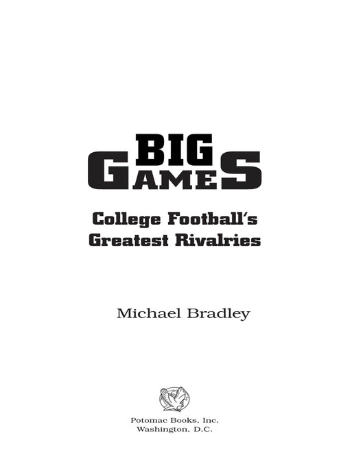 Title details for Big Games by Michael Bradley - Available